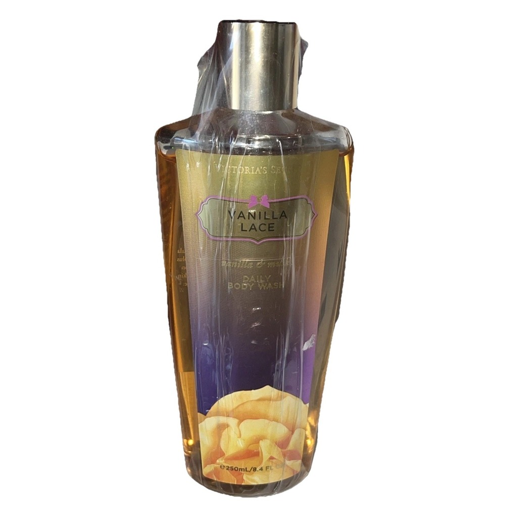 Victoria's Secret Vanilla‎ Lace Body Wash 8.4 Oz Discontinued Y2K NOS sealed